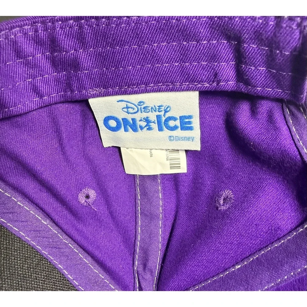 Disney On Ice Hat Cap Strap Back Youth Purple Blue Buzz Lightyear Space Ranger